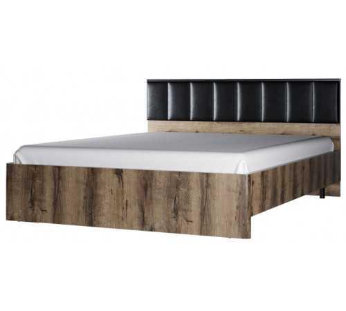 Двуспальная кровать Джаггер 160М с мягкой спинкой