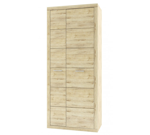 Двухстворчатый шкаф для одежды Оскар 2D