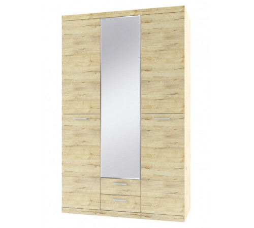 Трехстворчатый шкаф для одежды с зеркалом Оскар 3D2S