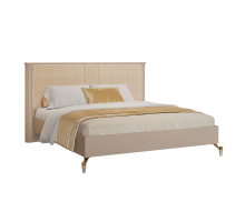 Кровать двуспальная Мадрид (бежевый) 160x200