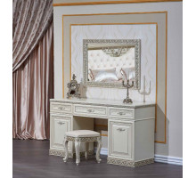 Туалетный столик с зеркалом Берта (жемчуг)