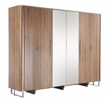 Шкаф шестидверный Миранте (Mirante) MINT-34