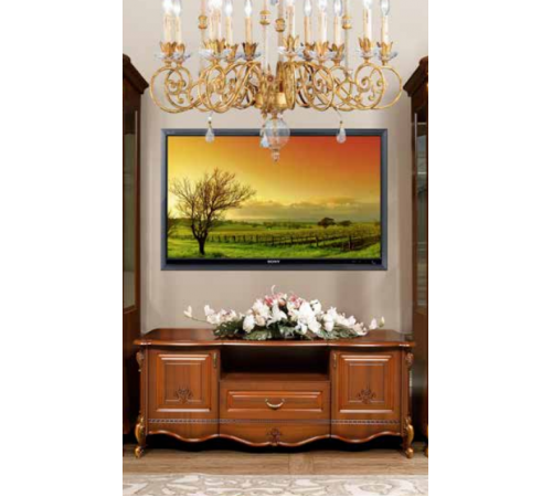 Тумба под телевизор Аллегро (орех)