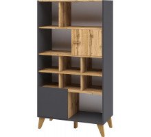 Шкаф комбинированный Сканди МН-036-11(графит)