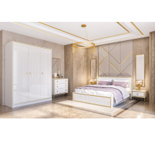 Спальня Люксор 2 (Белый глянец)
