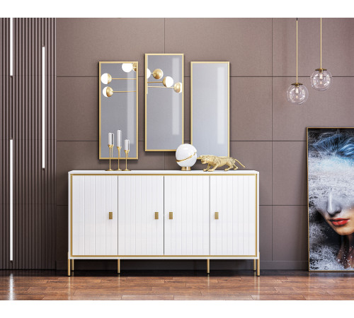 Гостиная Люксор (Белый глянец)