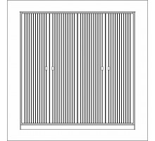 Шкаф четырехстворчатый Люксор МН-042-07