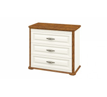Бельевой комод для спальни Марсель МН-126-06 (крем, кантри)