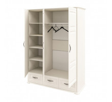 Шкаф трехстворчатый Марсель (крем) МН-126-03(1)