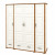 Шкаф четырехстворчатый Марсель МН-126-04