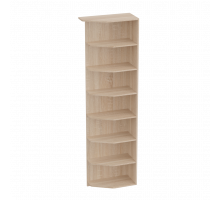 Стеллаж для спальни Элана, цвет Бодега белая