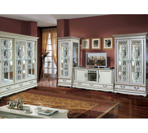 Гостиная Оскар (белая эмаль)