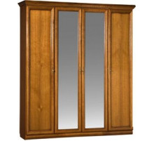 Шкаф для одежды Нинель ММ-167-01/04 (табак+тп)