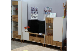 Распродажа с экспозиции Шкаф комбинированный Сканди МН-036-10