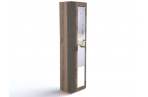 Шкаф-пенал для одежды ПХ-1-1 (ЯТ) Ханна с зеркалом
