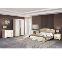 Спальня Афины кремовый белый