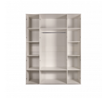 Четырехстворчатый шкаф для одежды с ящиками Богемия Фарфале (Bogemia Farfalle) БМШ2/41 (Fа)