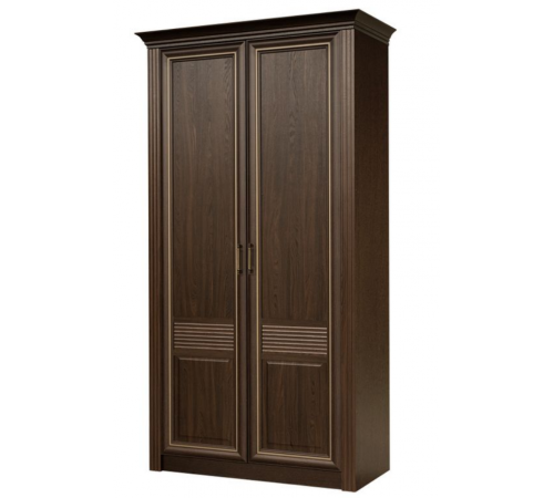 Двухдверный шкаф для одежды Орлеан 835 ясень темный